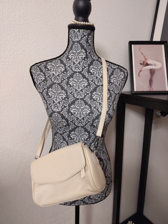 Tasche aus Leder - Crossbody/Clutch