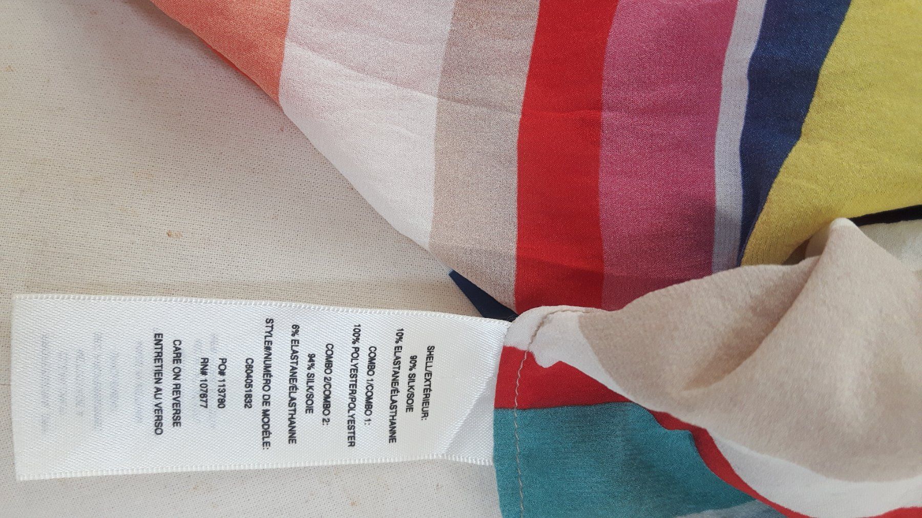 Camicette: Fröhliche  Seidenbluse mit Schluppe  Gr. 36 Alice&Olivia – Usato da Beckenried venduto da SylvkensWorld 4