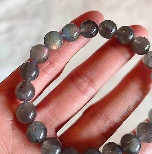 Bracciali & Braccialetti: Bracelet en labradorite naturelle 8.5mm – Usato da Ursy venduto da tan_8qdl 3