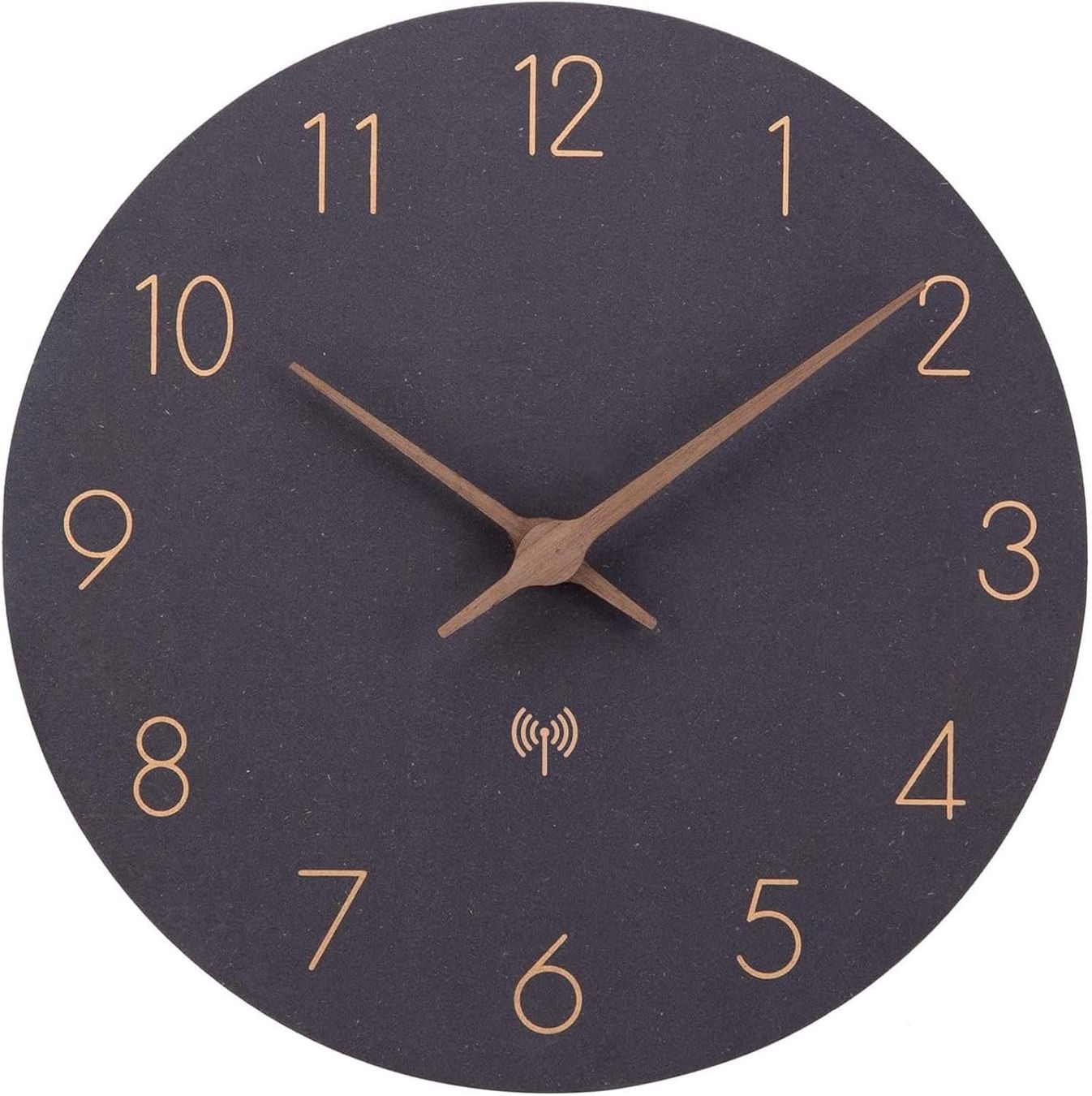 Orologi da terra & Orologi da parete: Funkuhr 30cm Lautlos Groß Schwarz – Nuovo e nell'imballaggio originale da Nuglar venduto da SmartLiving24 1