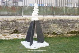 Sculpture en Marbre et Ardoise – Statue Jardin