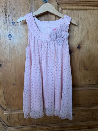 Festliches Mädchen Kleid Rosa Grösse 110 top Zustand