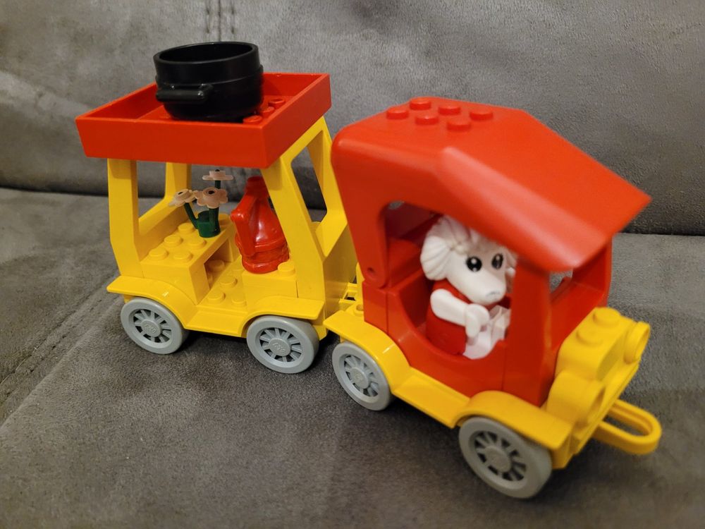 LEGO Fabuland 3641 La voiture et le camping-car (Gebraucht) in La