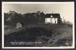 Gais /AR, Gäbris, Gasthof mit Blick auf