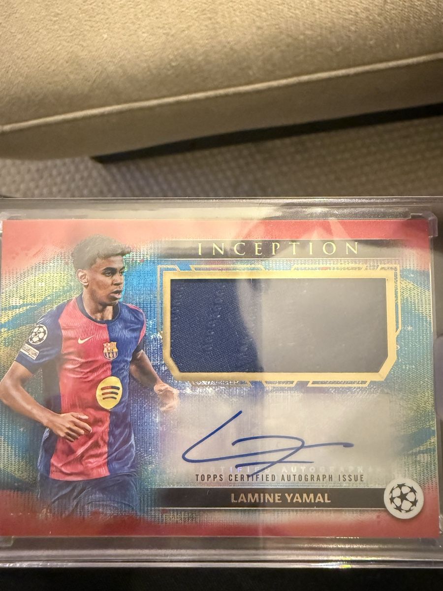Topps Carte collezionabili: Lamine Yamal Autograph Patch 9/10 – Nuovo (secondo la descrizione) da Waldkirch venduto da Doreen3 4