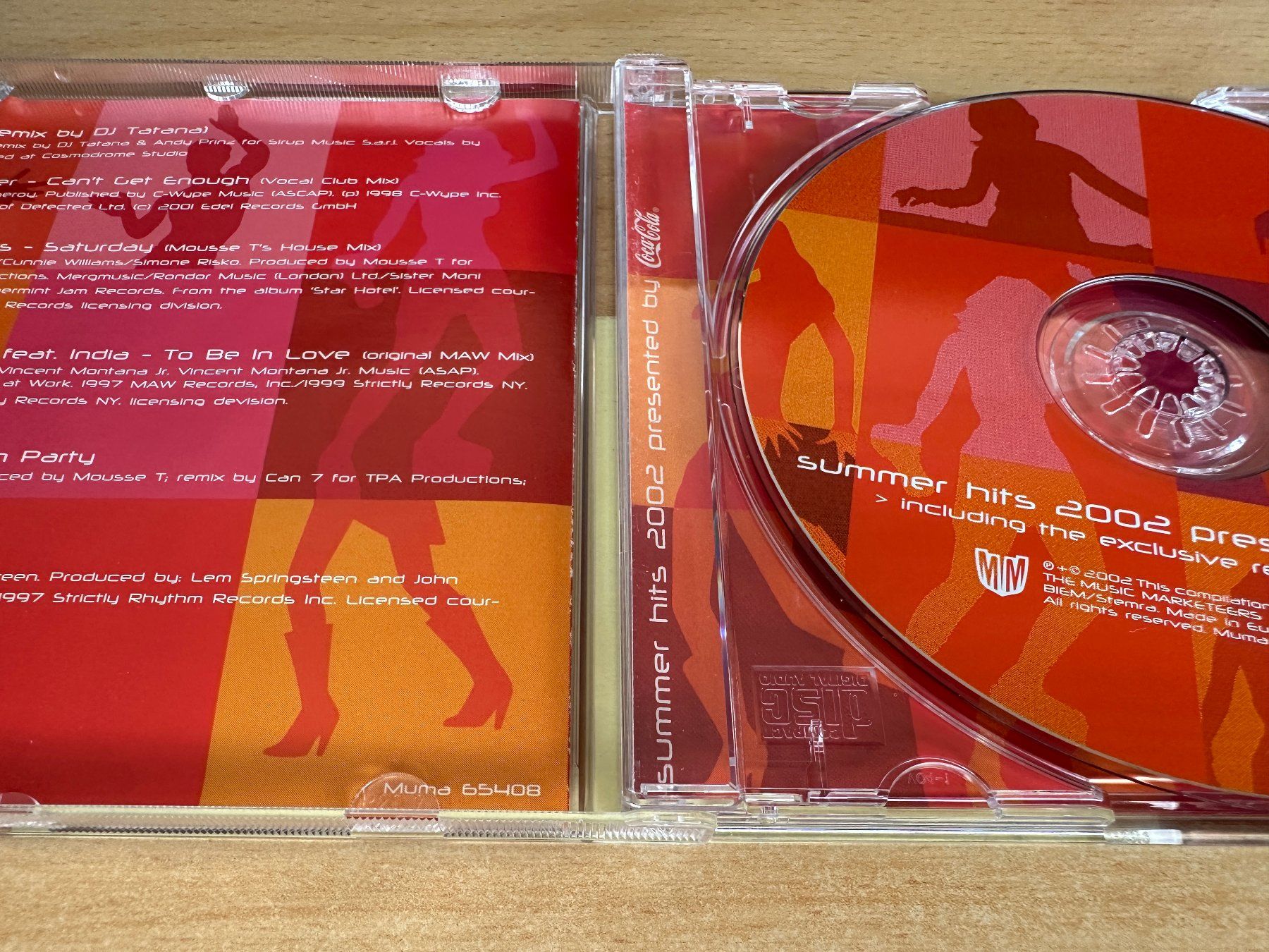 CD: Various – Summer Hits 2002 Presented By Coca Cola – Usato da Rikon im Tösstal venduto da Alpenmutz 2