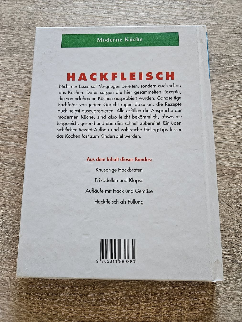 Bücher: Kochbuch Moderne Küche Hackfleisch  – Gebraucht aus Ebikon von SecondChance_byM 3