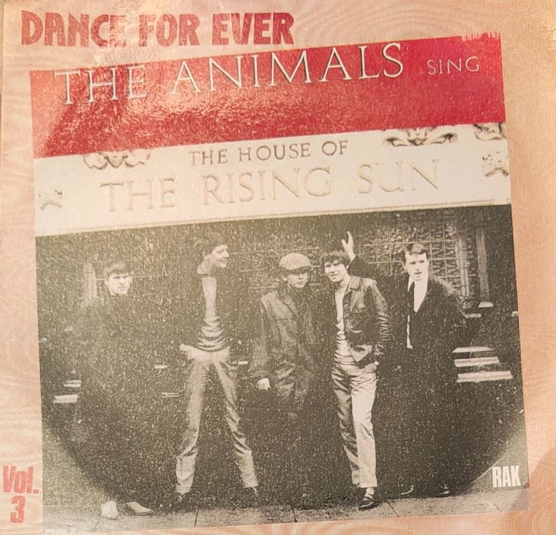 Vinyl EP-Single Animals - The House Of The Rising Sun (Gebraucht) in ...