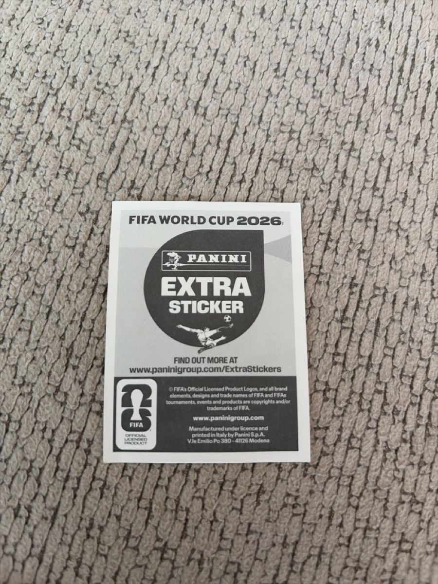 Panini Carte collezionabili: Carte Panini Achraf Hakimi extra sticker bon état – Nuovo (secondo la descrizione) da Grand-Lancy venduto da Andreas.13 1