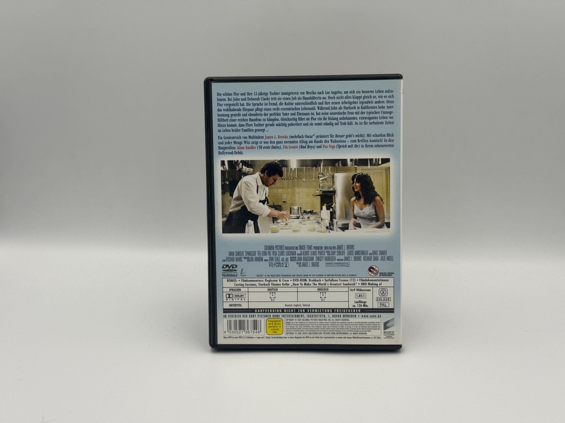 Tutti i DVDs: SPANGLISH - Versand A-Post nur CHF 2.50! – Usato da Siblingen venduto da the_92m7 1