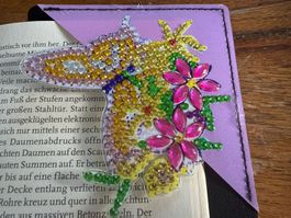 Buchzeichen-Lesezeichen- Schmetterling- Selfmade