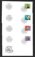 4 FDC Pro Patria 1995 Serie Einzelmarken ET Bern 16.5.1995
