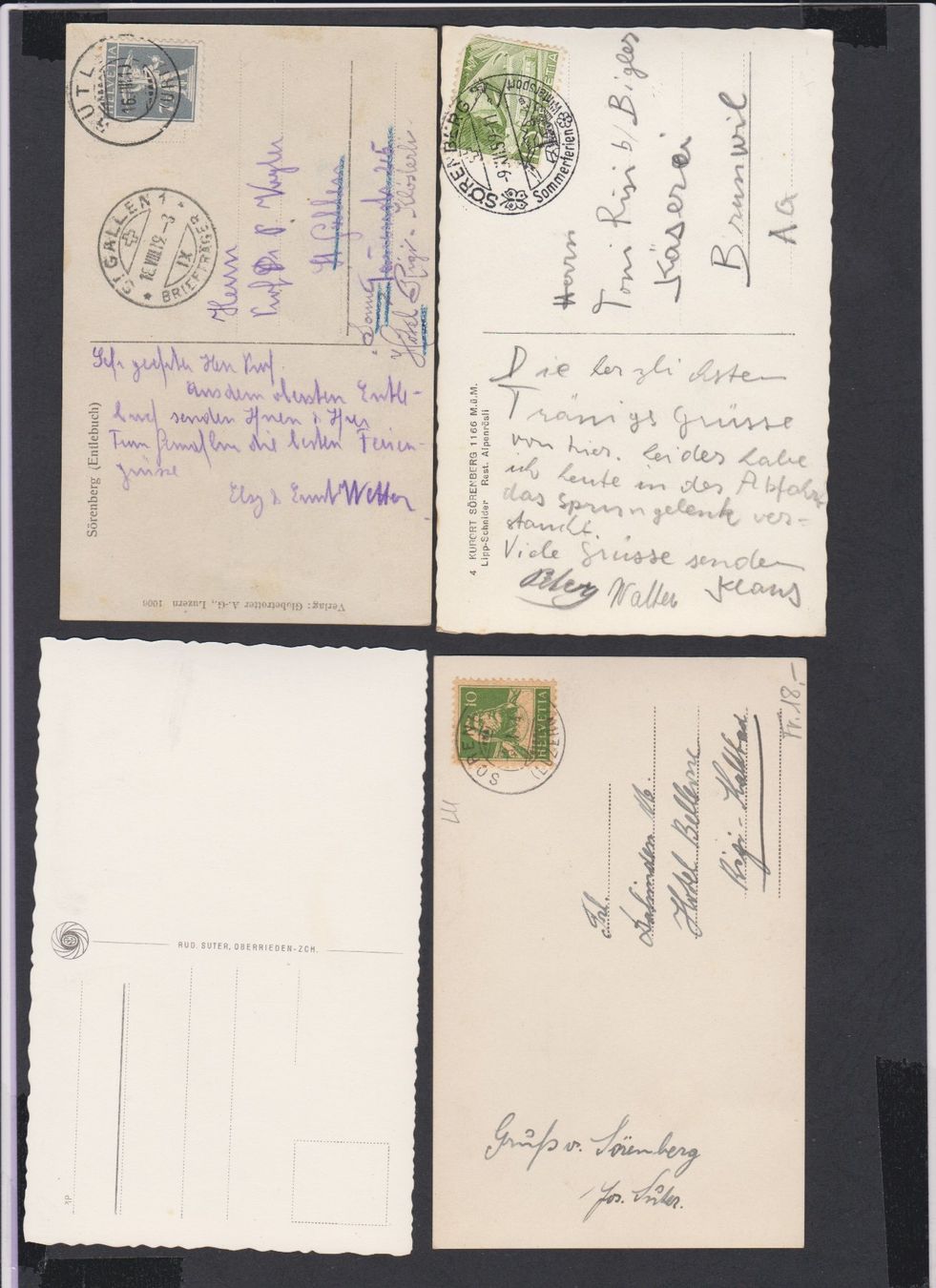 Cartes postales: Sörenberg LU   -   14 alte Ansichtskarten – D'occasion à Vitznau par Ropaku 1