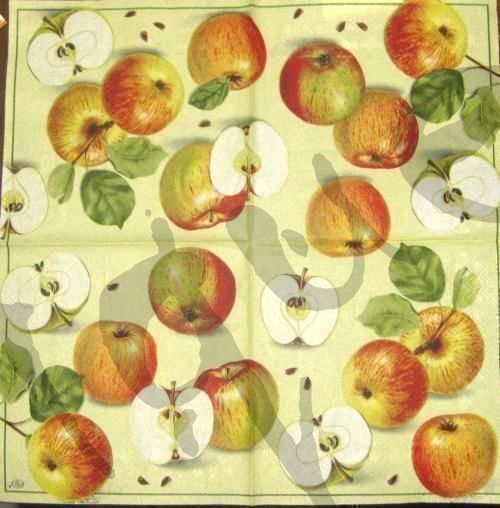 Tovaglioli: Serviette äpfel (f9) – Nuovo (secondo la descrizione) da Schlatt TG venduto da kreativ-atelier