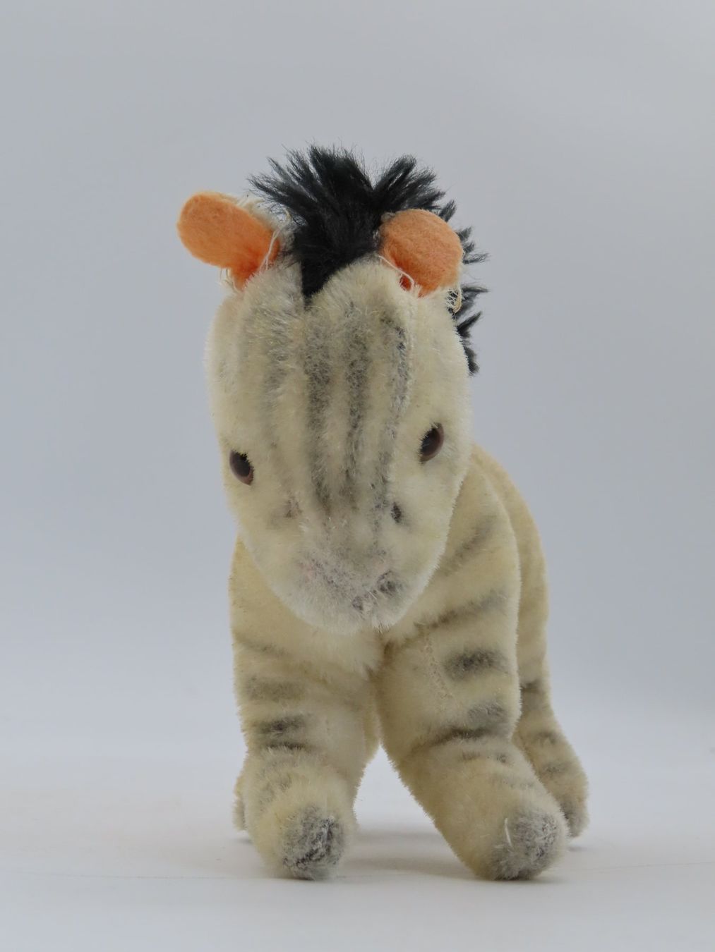 Giocattoli: Vintage Zebra Stofftier – Usato da Reinach BL venduto da WBZ-Flohmarkt
