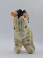 Vintage Zebra Stofftier