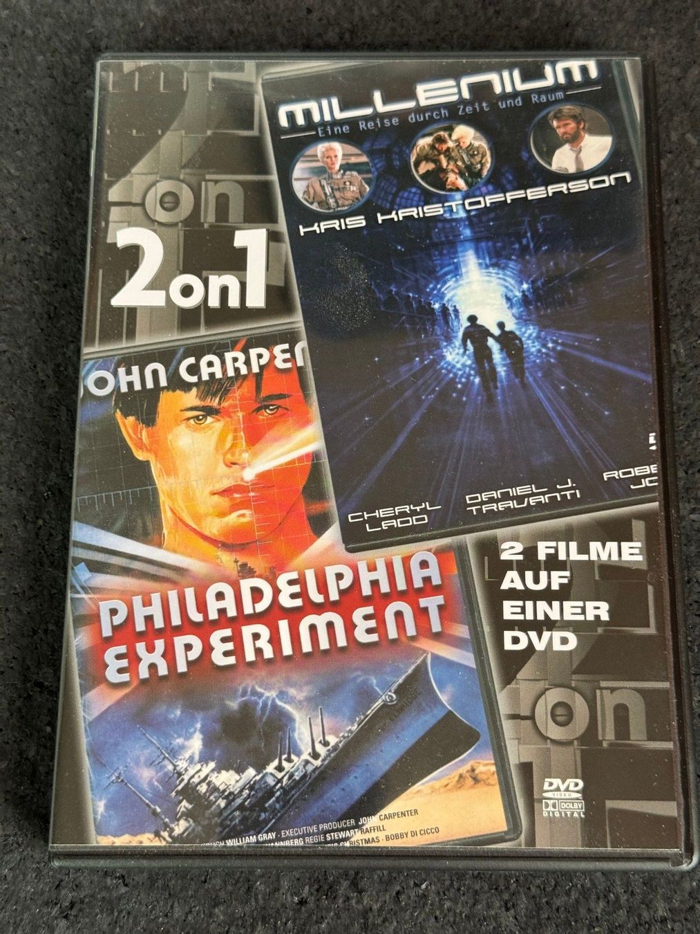Tutti i DVDs: Milenium & Philadelphia Experiment 2 Filme auf einer DVD DE – Usato da Fribourg venduto da tschjoly