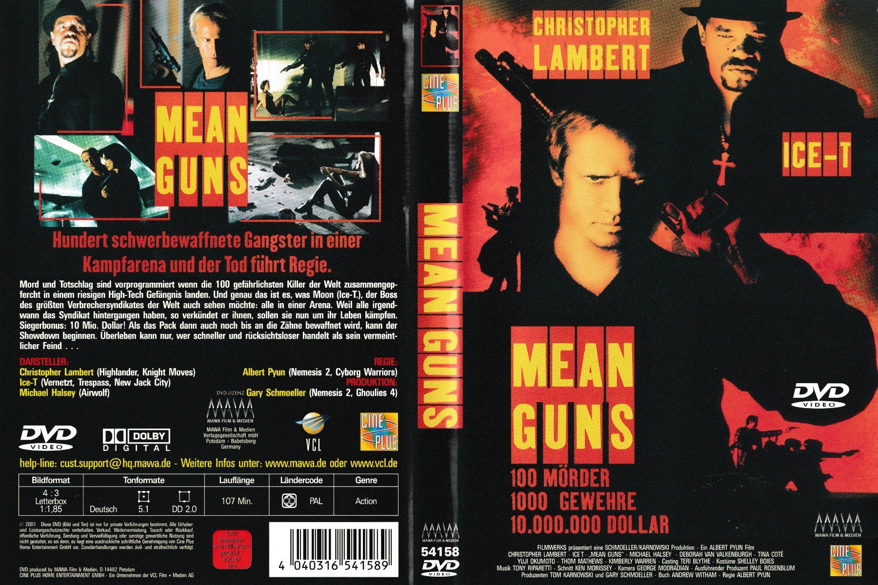 Tutti i DVDs: DVD - Mean Guns – Usato da Langnau am Albis venduto da MediaRescuerKeLoX