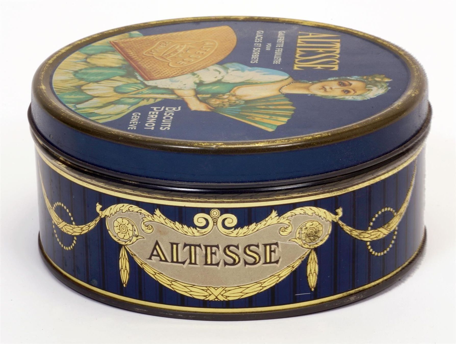 Dosen: Blechdose Biscuits Pernot Geneve Antik – Gebraucht aus Bassersdorf von Sugo 5