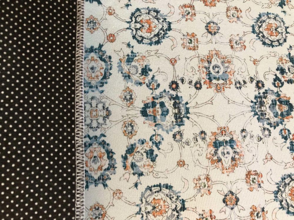 Boho Kissenbezug Suzani Mit Indischem Stern – 40x40 Cm, Handbestickt, Vegan