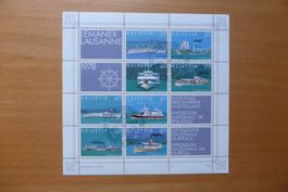 CH - Briefmarken - Bogen Lausanne 1978