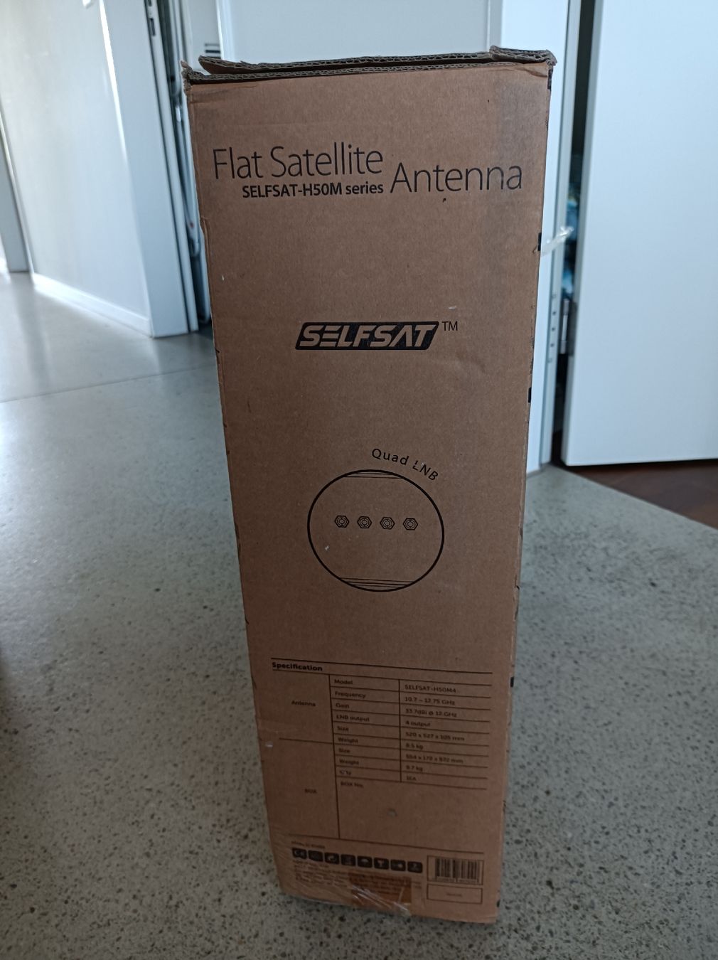 Radiocomunicazione: Selfsat H50M4 Satellitenantenne - originalverpackt – Nuovo (secondo la descrizione) da Schlieren venduto da Pascale07 5