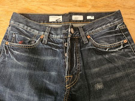 Jean Energie T. 31 bleu foncé style vintage