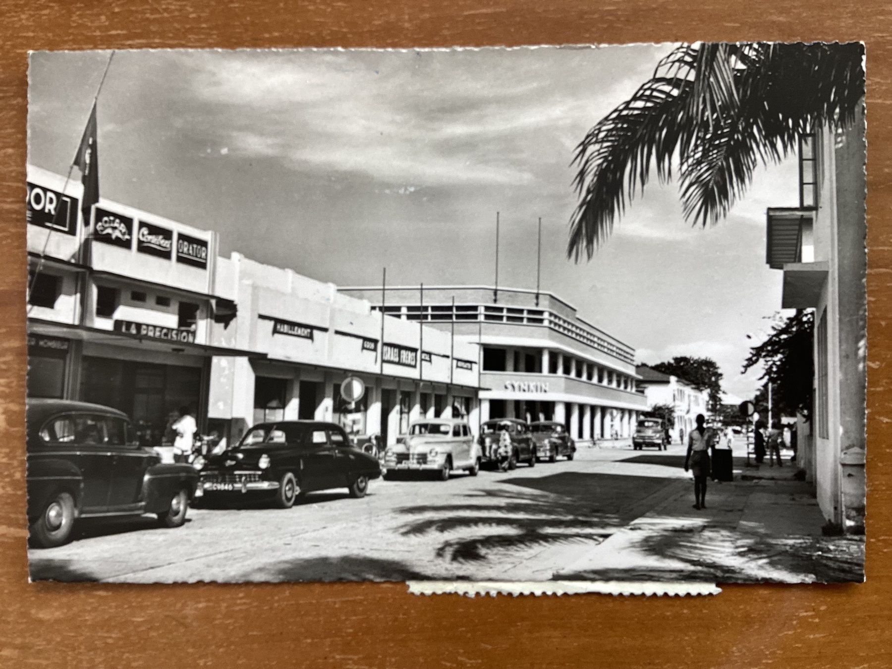 Cartoline postali: AK Léopoldville 1957 – Usato da Zürich venduto da Tolima194