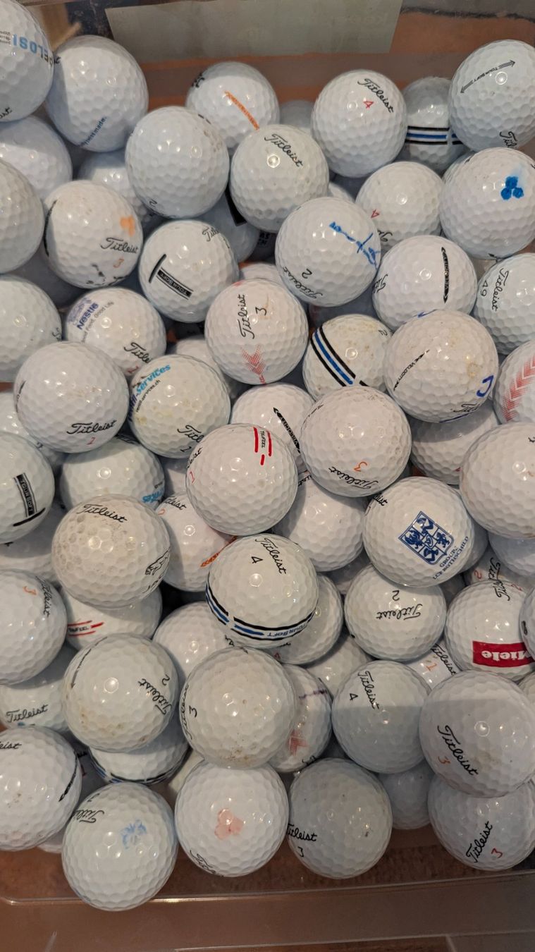 Titleist Palloni: Titleist Golfbälle 100 Stück gebraucht – Usato da Seon venduto da Speedtape 1