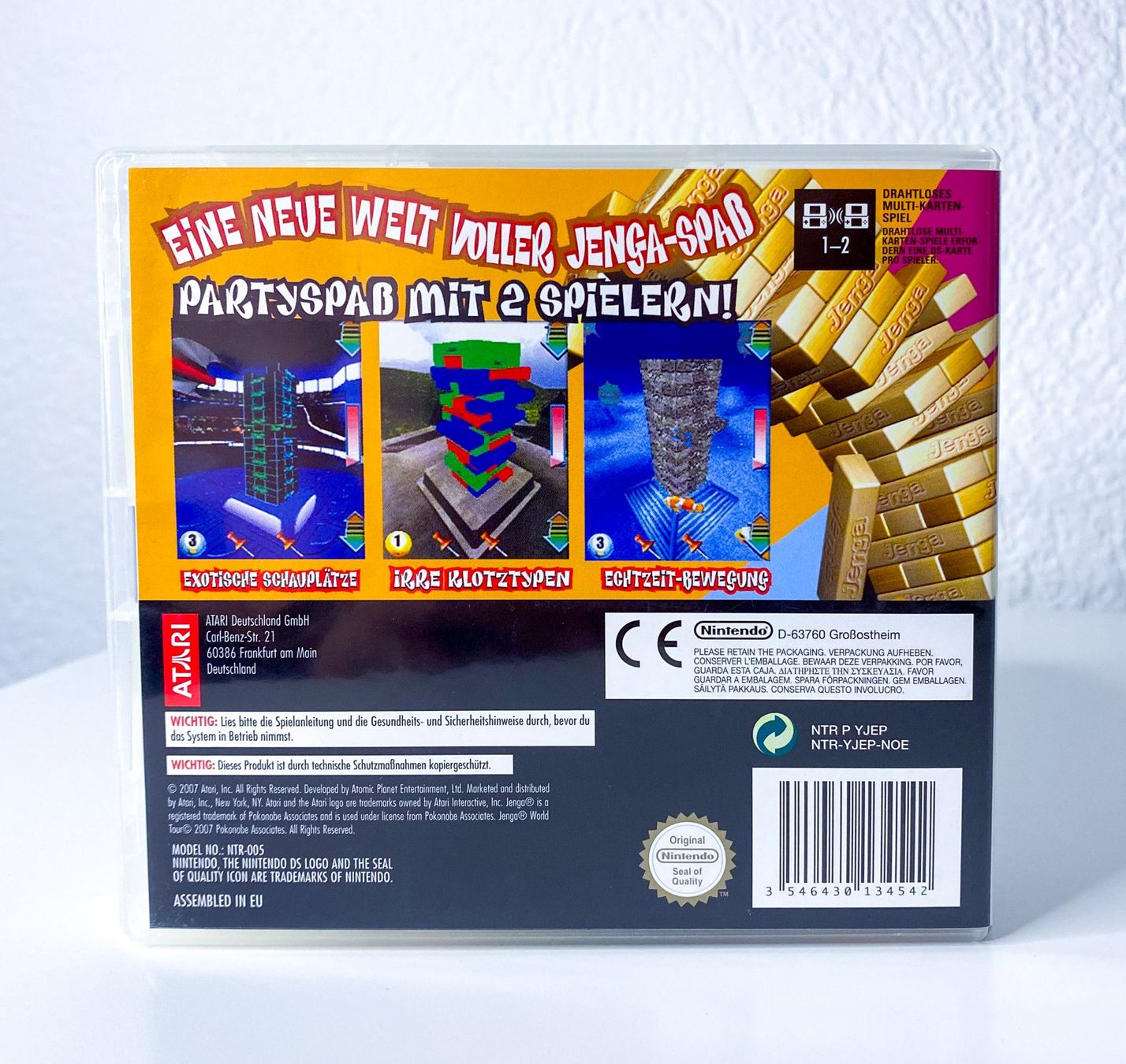 Atari Giochi: Jenga World Tour Nintendo DS – Usato da St. Gallen venduto da bubblybee 1