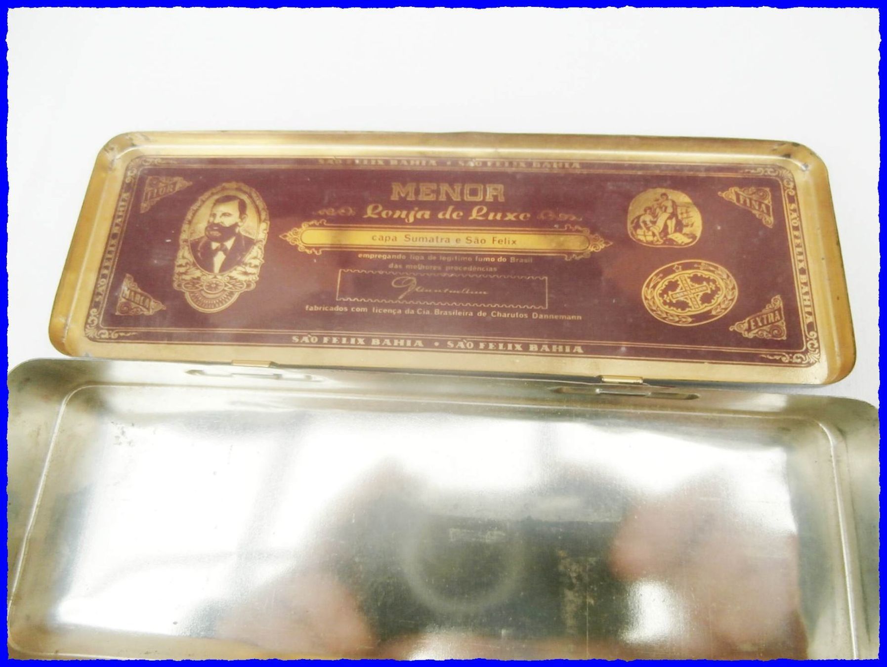 Sigari: Blechdose "DANNEMANN Sumatra" - für Zigarillos Menor Lonja – Usato da Worblaufen venduto da Re_mo81 6