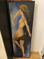 Ölgemälde «Frau im Wasser» - Handgemaltes Unikat
