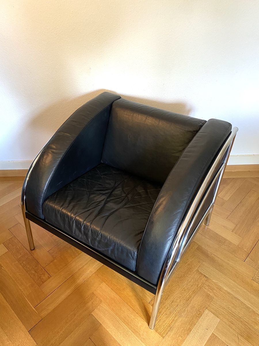 Sedie: Design Sessel Chair LC2 Corbusier Stil – Usato da Olten venduto da sportwelt 9