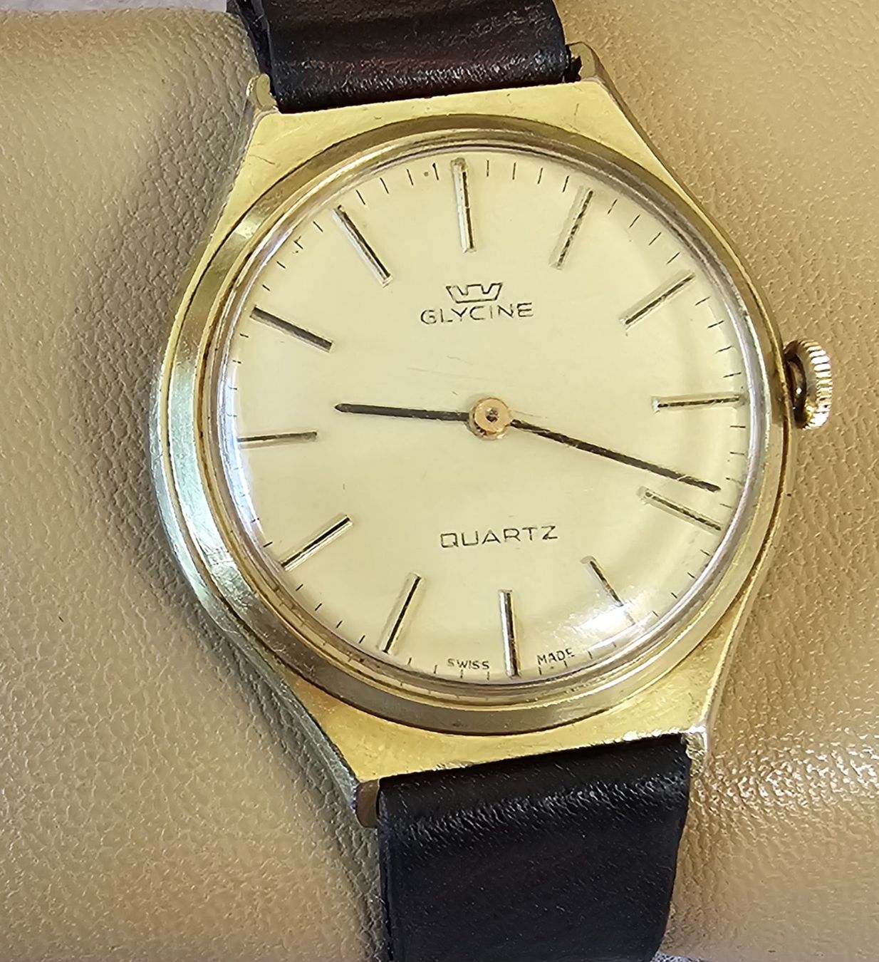 Glycine Orologi: Glycine Quartz  Herrenuhr 36mm – Usato da Speicher venduto da Lemore 1