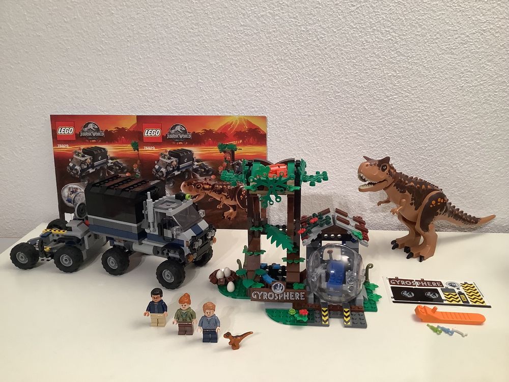 Lego Jurassic World Carnotaurus Gyrosphere Escape 75929 | Kaufen auf ...