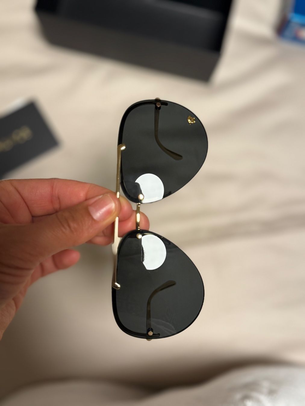 Versace Occhiali & Lenti: Original Versace Brille Schwarz/Gold – Nuovo (secondo la descrizione) da Stäfa venduto da ana_6dqc 3