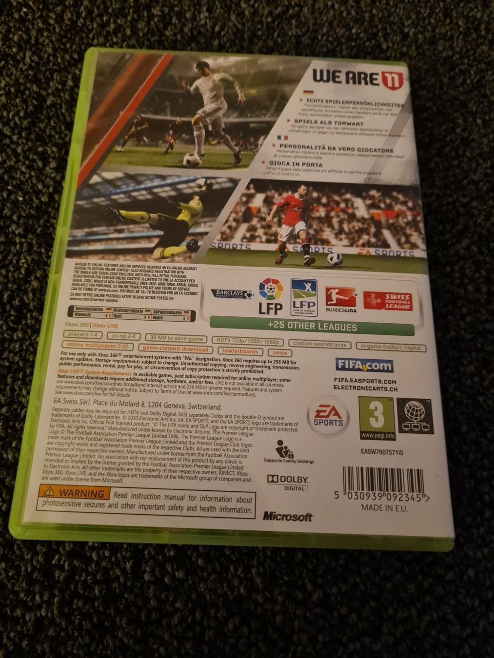 Giochi: FIFA 11 XBOX 360 – Usato da Ruswil venduto da jan_bxl5 1