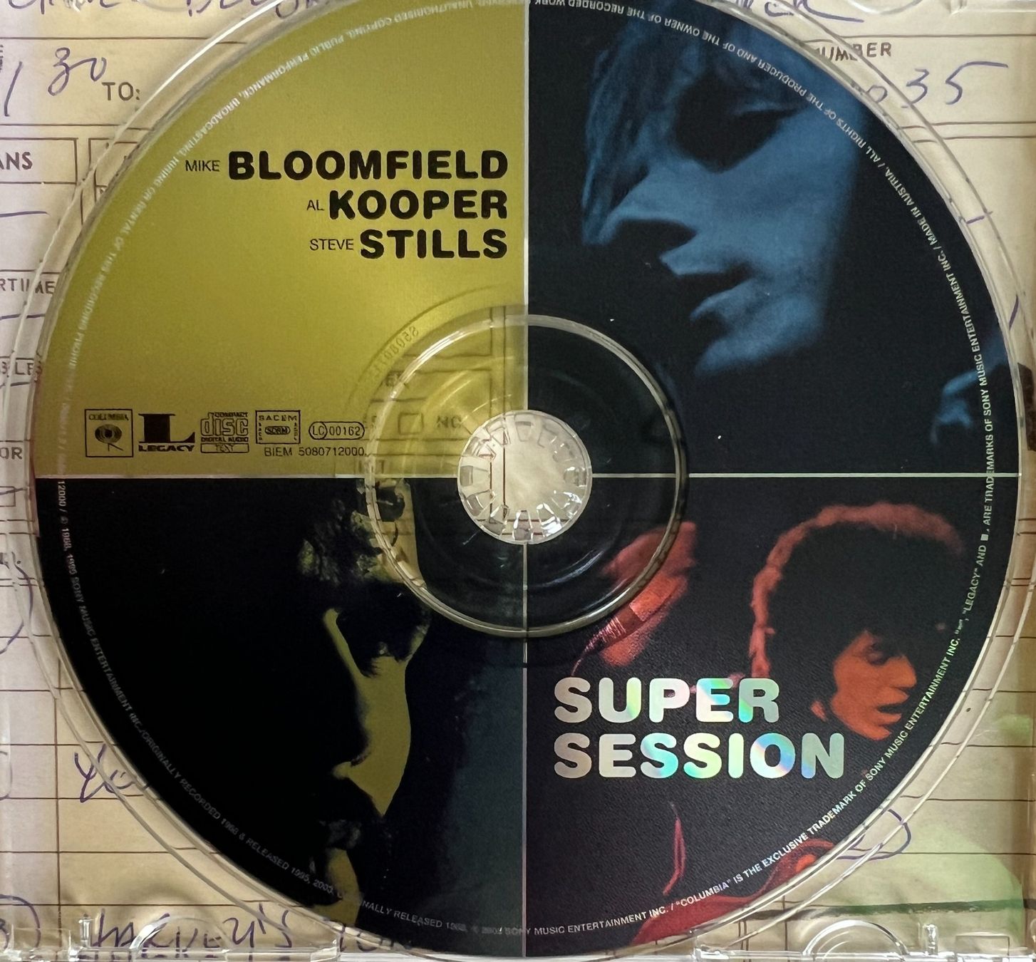 CDs: BLOOMFIELD, KOOPER, STILLS / Super Session (exp. Edition) – D'occasion à Bischofszell par kustavi 2