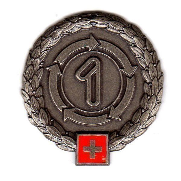 Placchette & Badge: Béret Emblem Logistikbrigade 1 – Usato da Erlinsbach venduto da S700