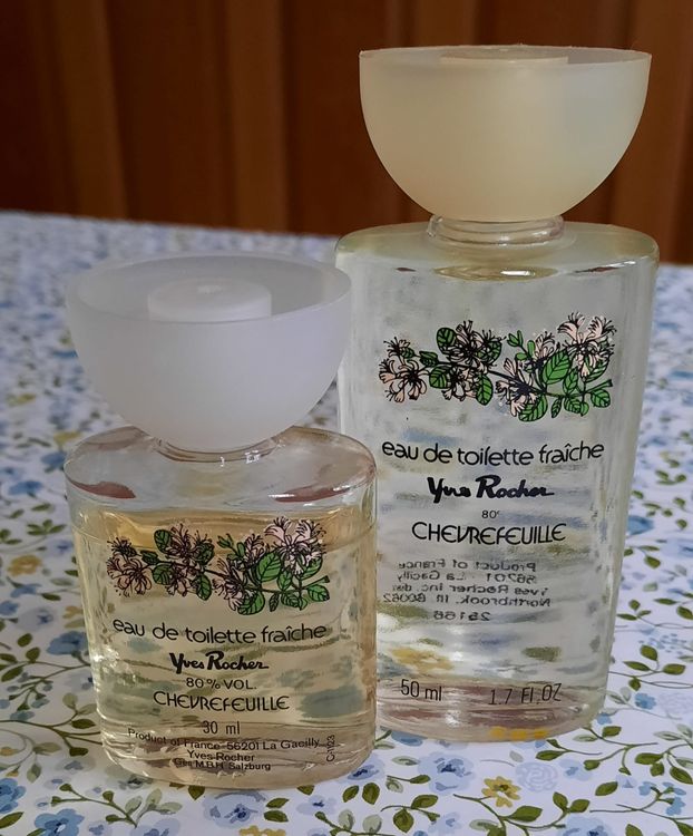Eau De Cologne Yves Rocher Chèvrefeuille - Flacon 125 Ml - Neuf Sous Emballage D'origine - Fragrance Florale Fraîche