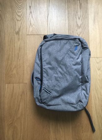 Stylish Grey Backpack - perfect for travel, city or office