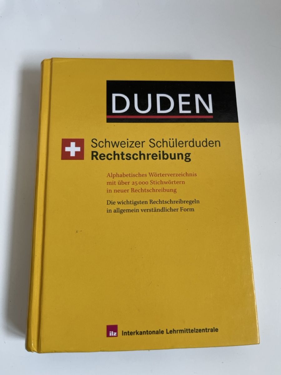 Bücher: Duden Schweizer Schuelerduden Rechtschreibung Book – Neu (gemäss Beschreibung) aus Zürich von Proton_Slit
