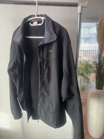 Sherpa Jacke, Grösse XXL, Schwarz