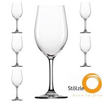 Glas, CLL, 6x Weissweinkelch Gläser, 370 ml