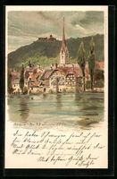 Künstler C.Biese: Stein am Rhein, Panor