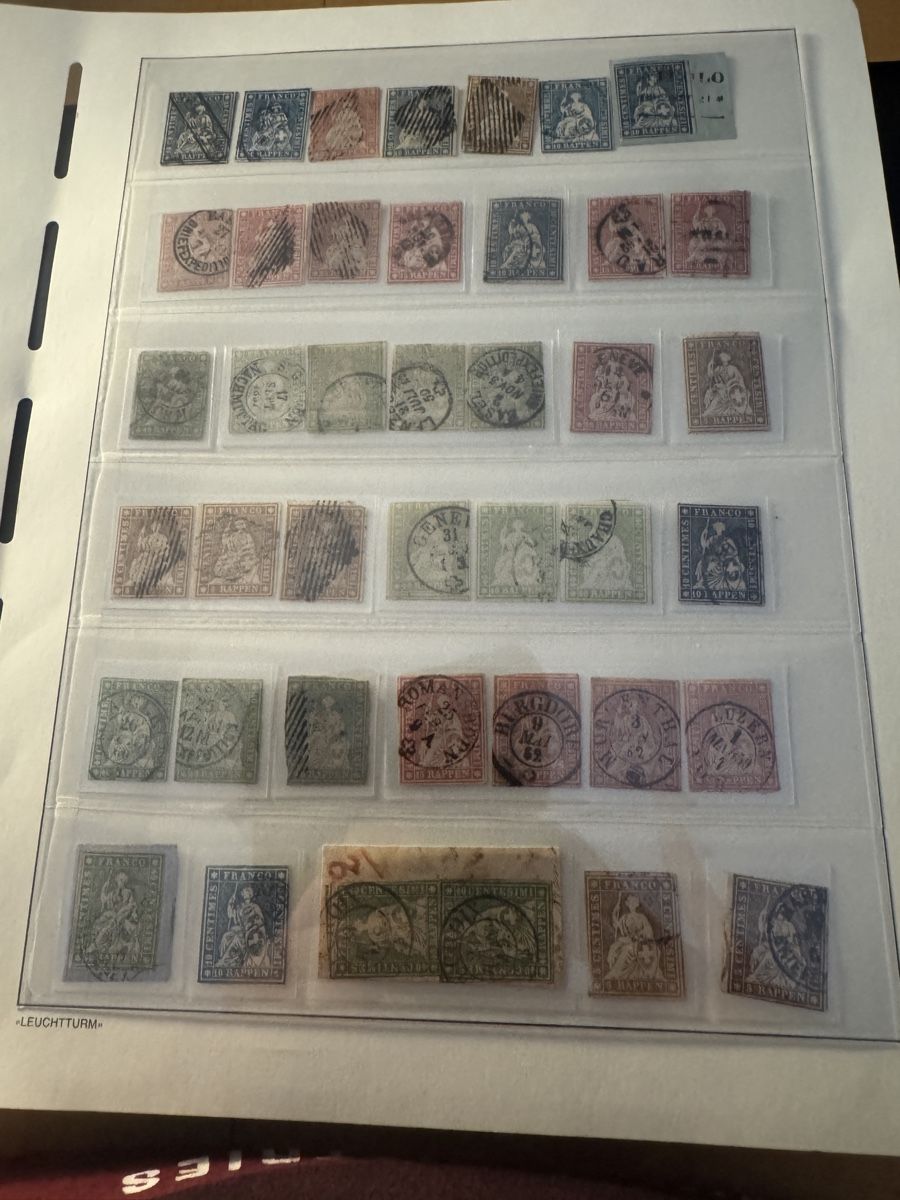 Tutti i francobolli: Super Strubelsammlung – Usato da Uster venduto da Briefmarken