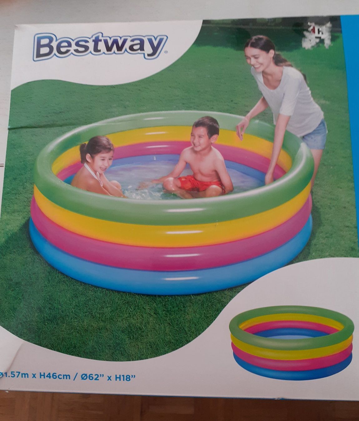 Piscine: Wasserpool Kinderbecken NEU – Nuovo e nell'imballaggio originale da Yverdon venduto da DerStorchUndDieBiene 1