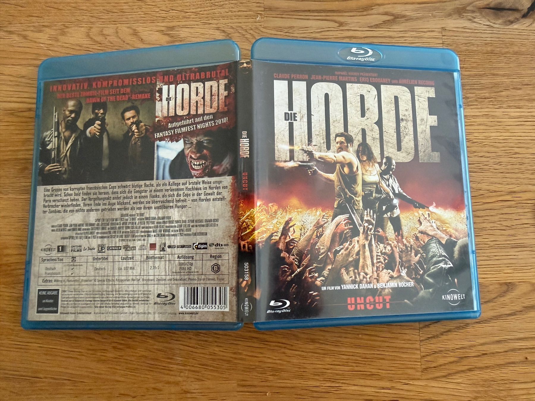 Tutti i DVDs: Die Horde  Blu-ray  Uncut – Usato da Oftringen venduto da CatchMeIfYouCan68