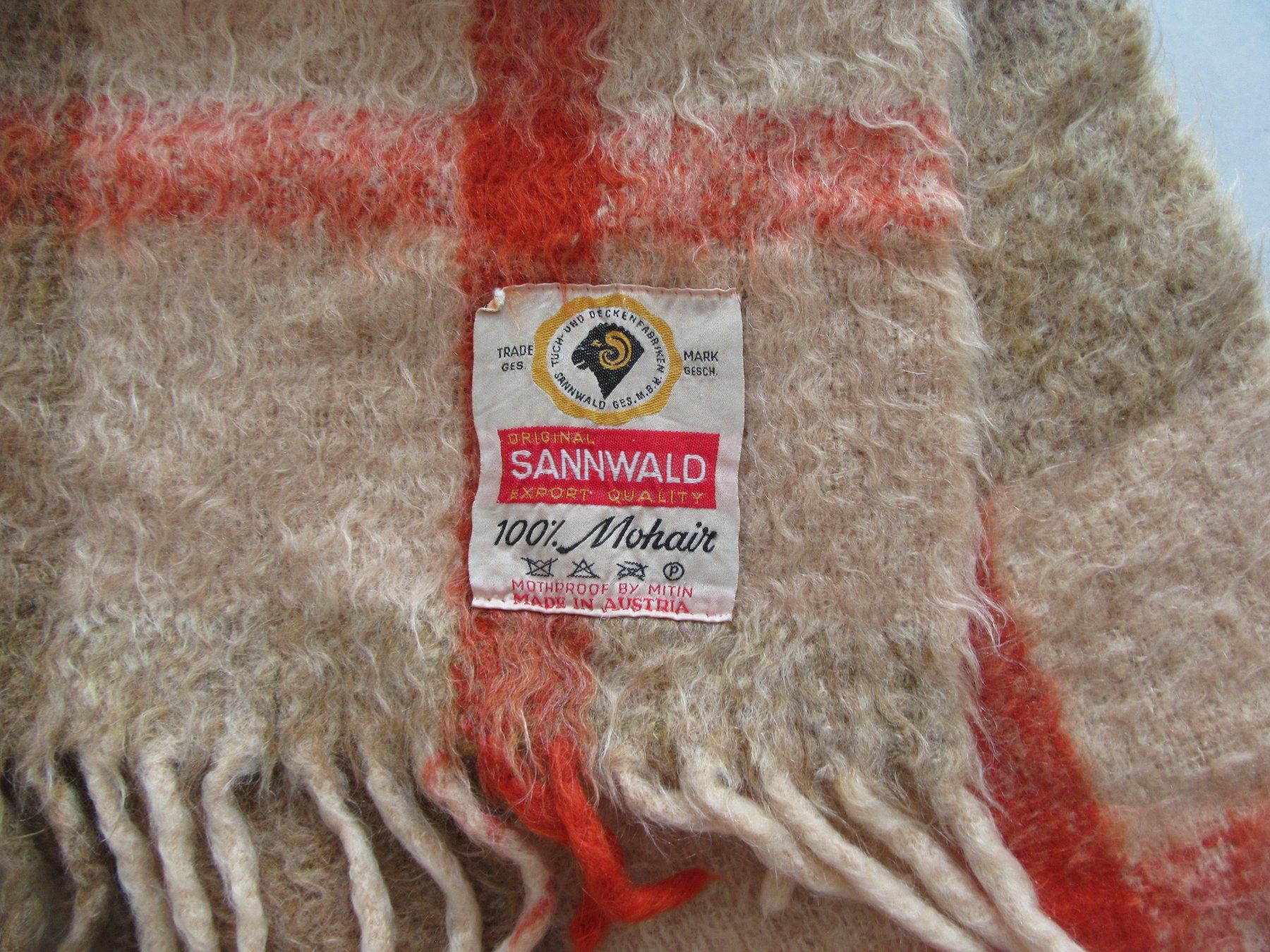 Coperte: kuschelige Decke , SANNWALD 100 % Mohair – Nuovo (secondo la descrizione) da Mels venduto da Sandylein 2