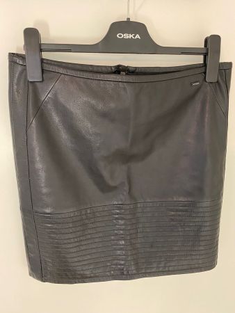 Tom Tailor Lederjupe Gr. 38